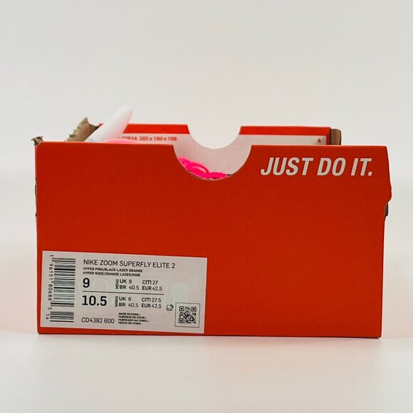 Nike Zoom Superfly Elite 2 'Hyper Pink' CD4382-600 Track size 9 - Picture 8 of 8